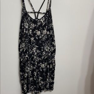 soft and sexy floral romper medium